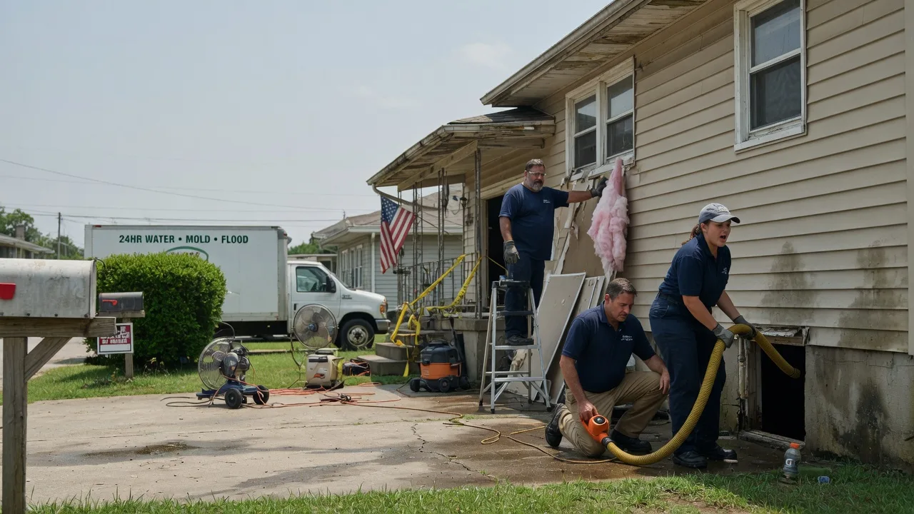 Water Damage Repair in Louisville, OH near me